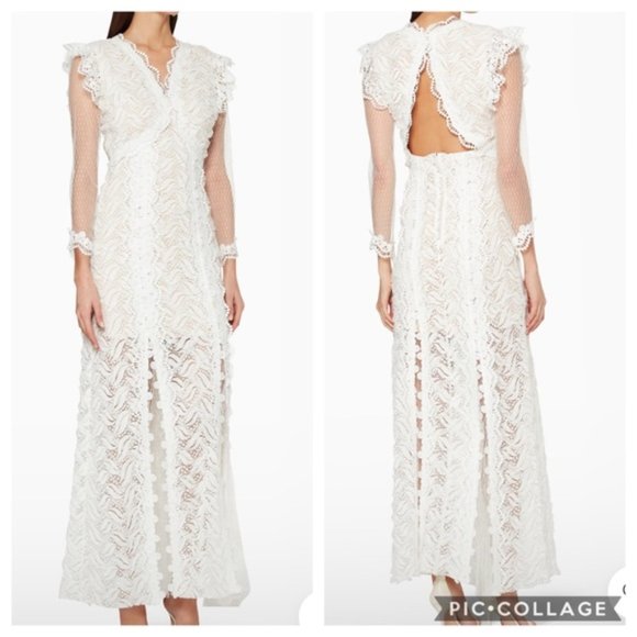 Elliatt Dresses & Skirts - Elliatt White Vows lace & Tulle Lined Dress Small